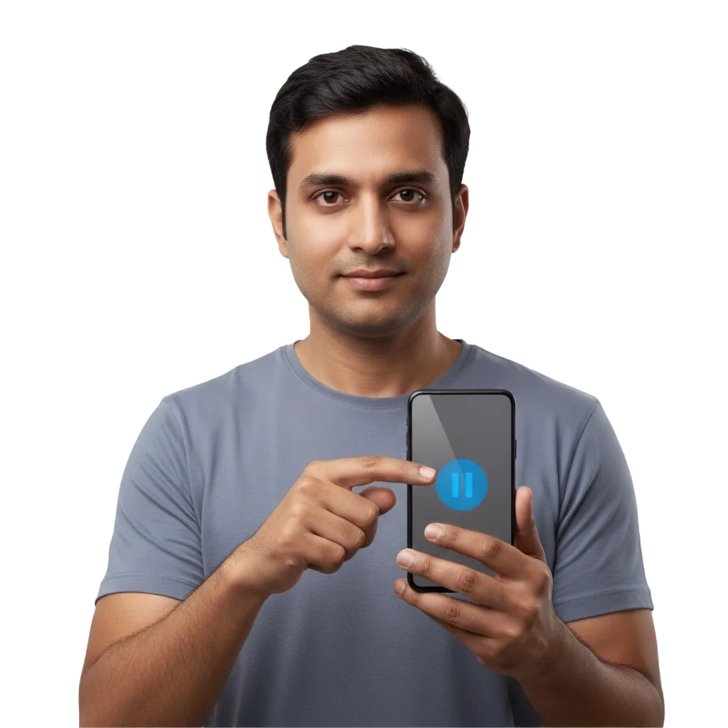 Banner de MegaPari sobre juego responsable en Perú, con opciones de límites, pausas, ayuda de soporte y autoexclusión.