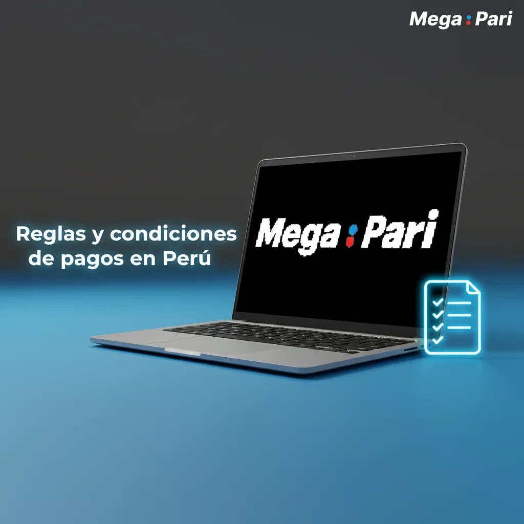 Infografía sobre reglas y condiciones de pagos en Perú: KYC, mismo titular, método espejo, límites, plazos y bonos.