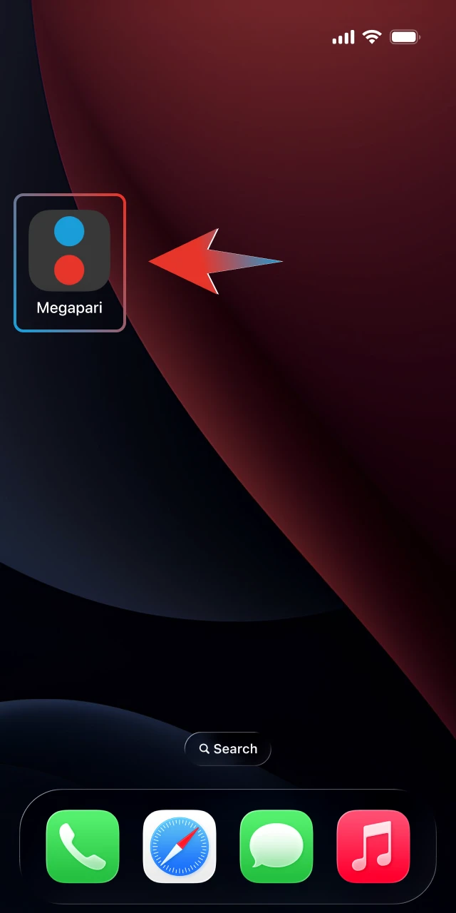 Selecciona esta opción para fijar el icono de Megapari en tu escritorio y entrar a jugar con un solo toque.