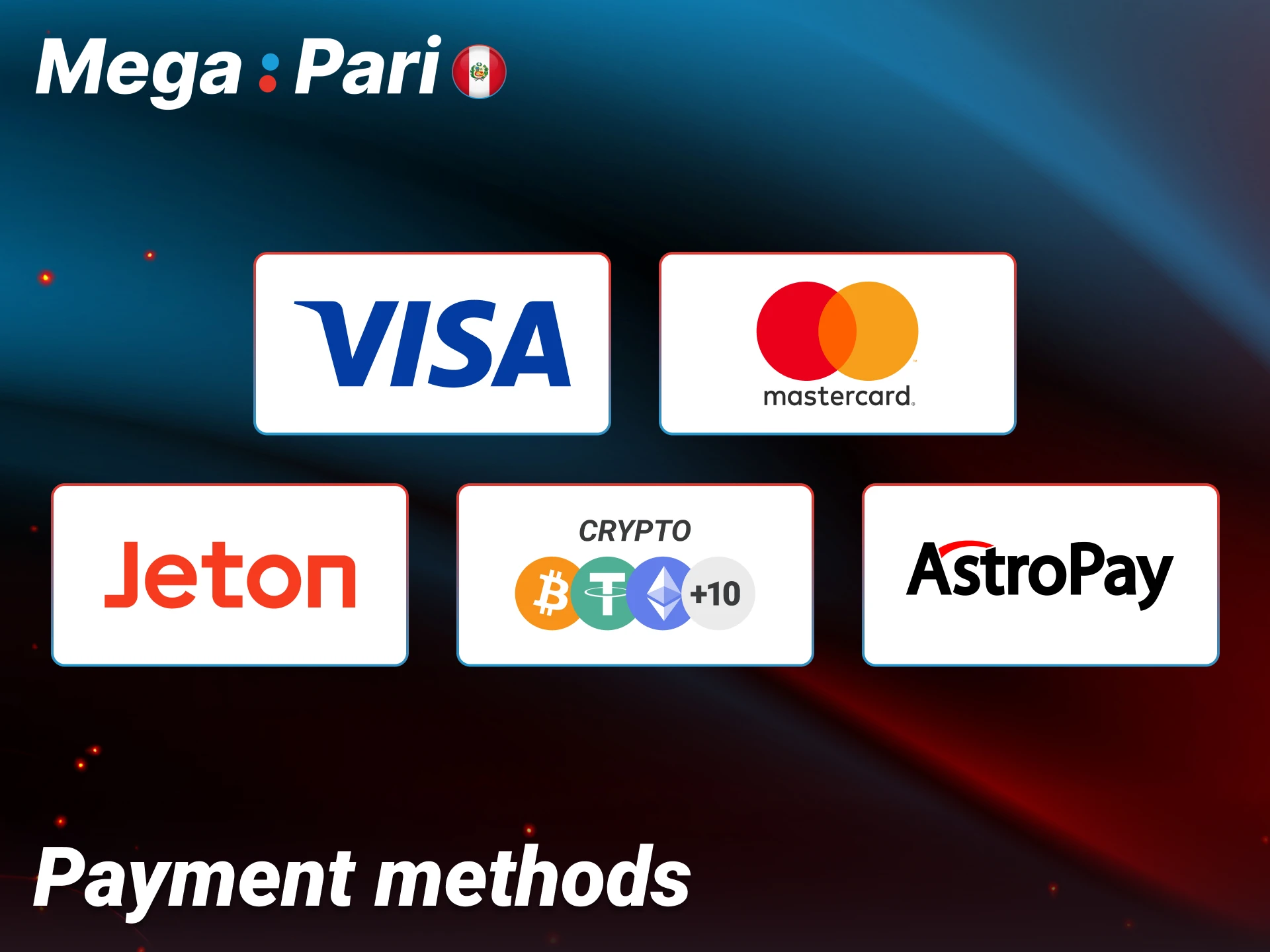 Manage your payments securely within the Megapari mobile app for Peru.