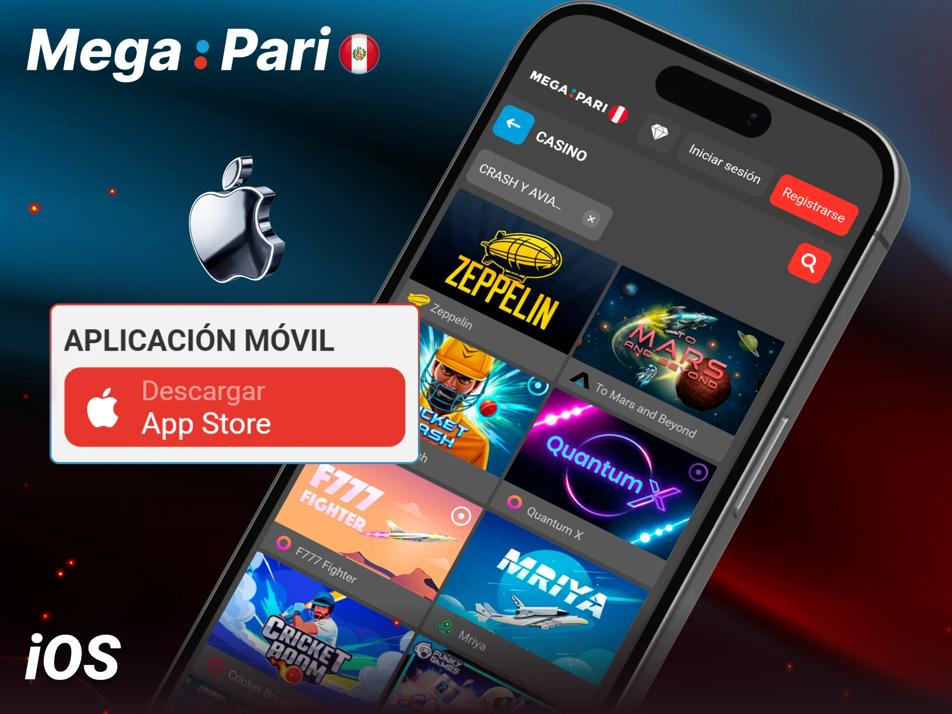 Accede al casino de Megapari desde tu dispositivo iOS fácilmente hoy.