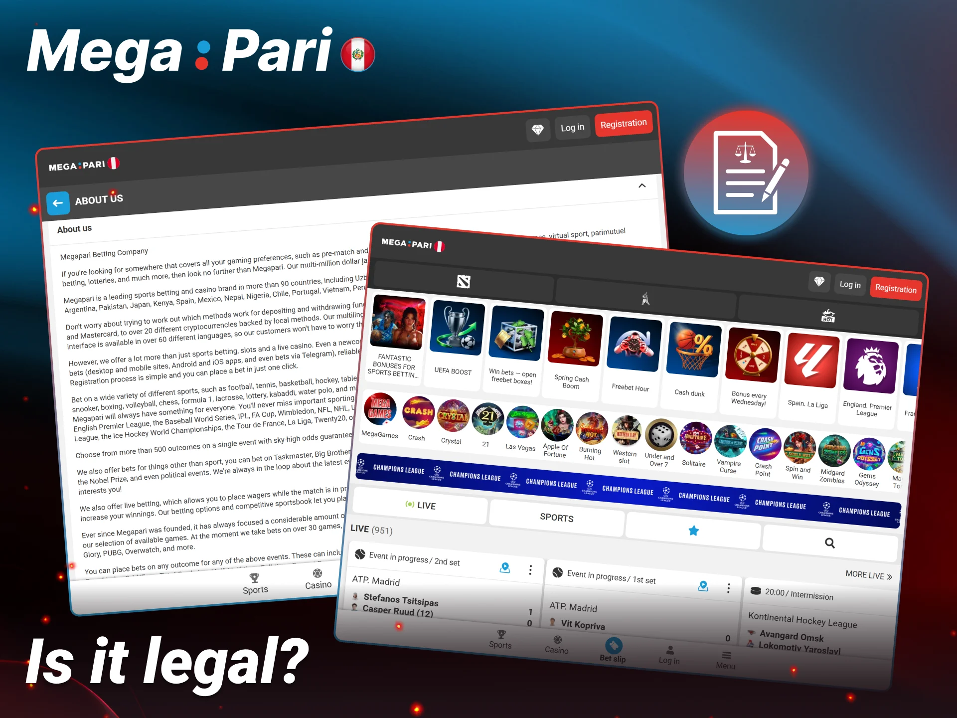 Verify why it is legal and safe to use Megapari.