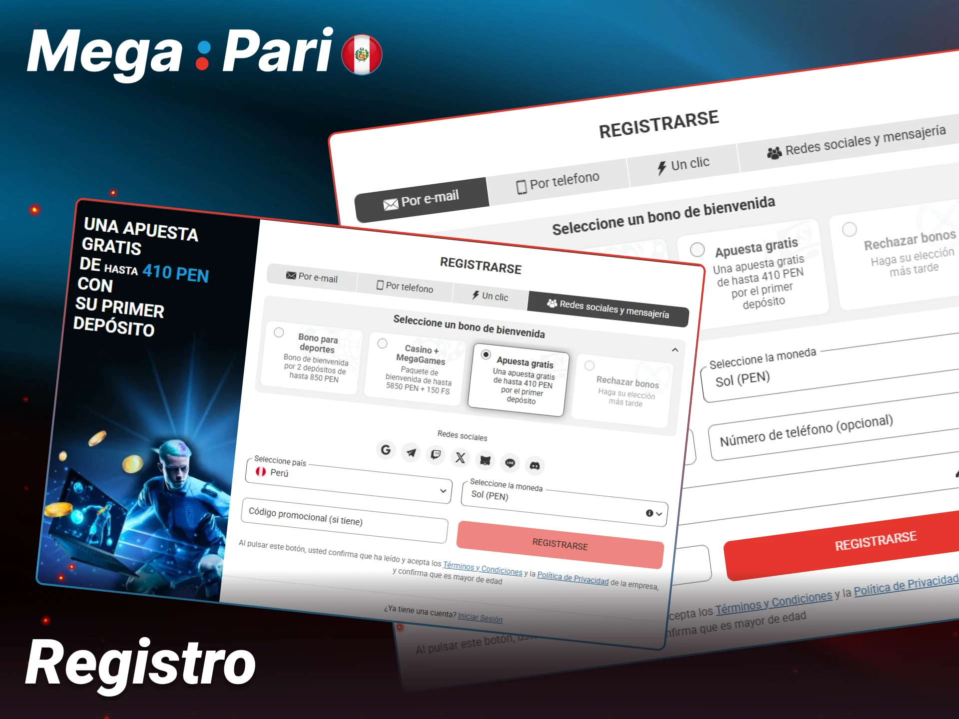 ¡Únete a Megapari ahora y abre tu cuenta rápidamente para disfrutar de los mejores juegos.