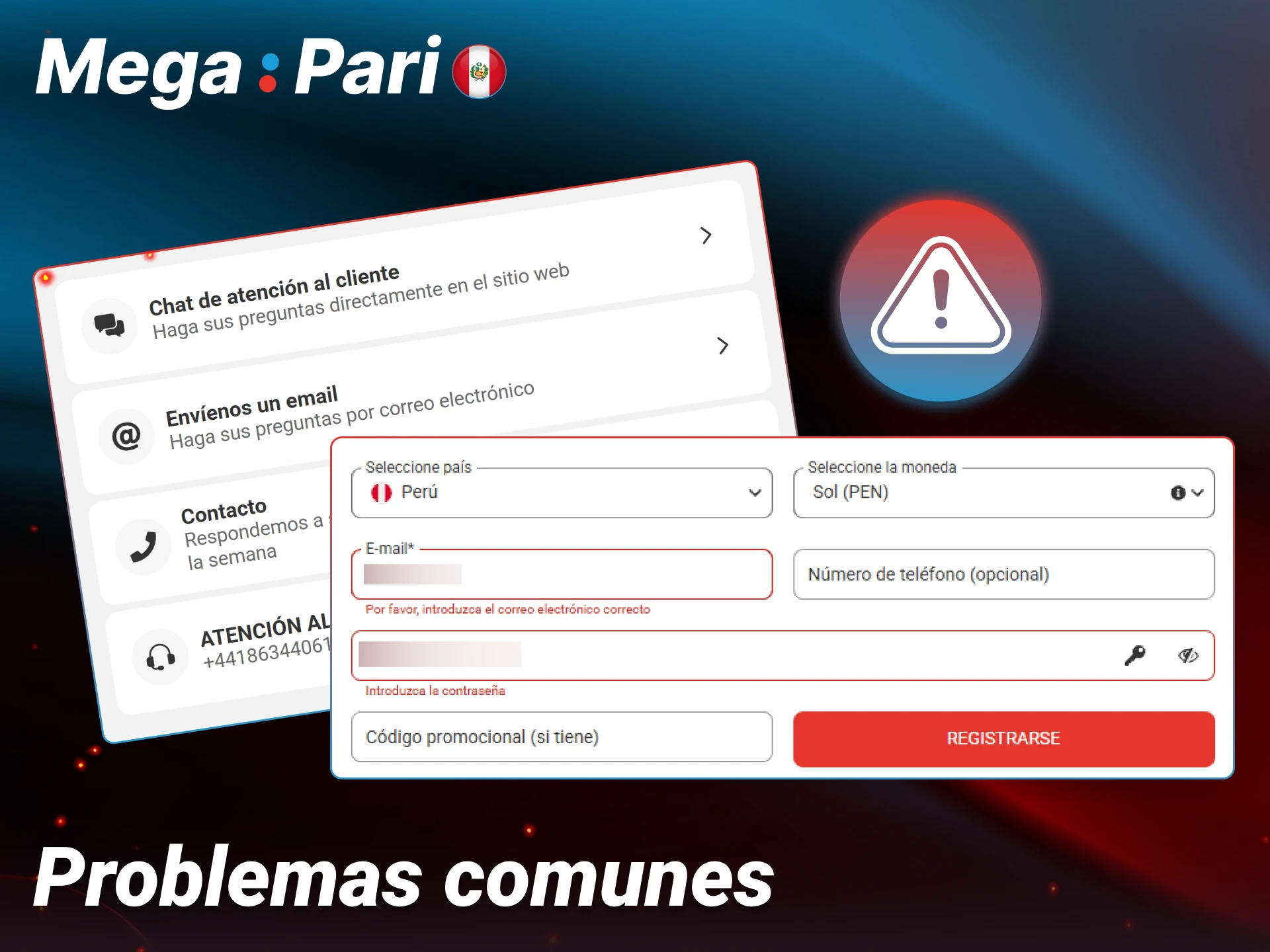 Resuelve cualquier inconveniente durante tu registro en Megapari con esta guía.