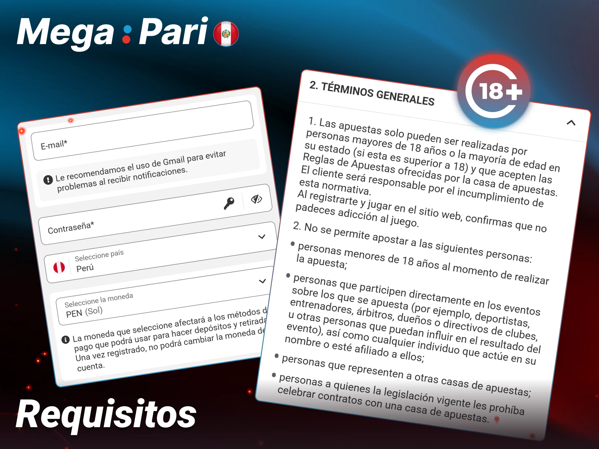 Consulta los requisitos necesarios para abrir tu cuenta en Megapari hoy.