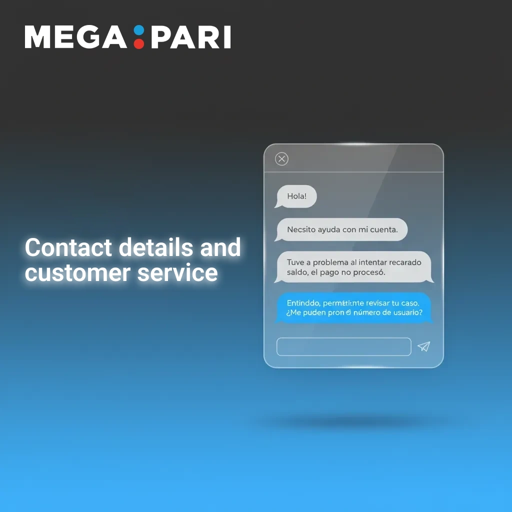 Reach out to our customer support team for assistance on Megapari.