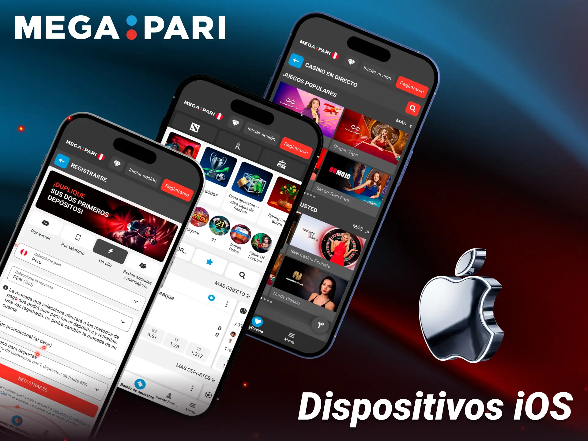 Comprueba la compatibilidad de tu iPhone con la app de Megapari.