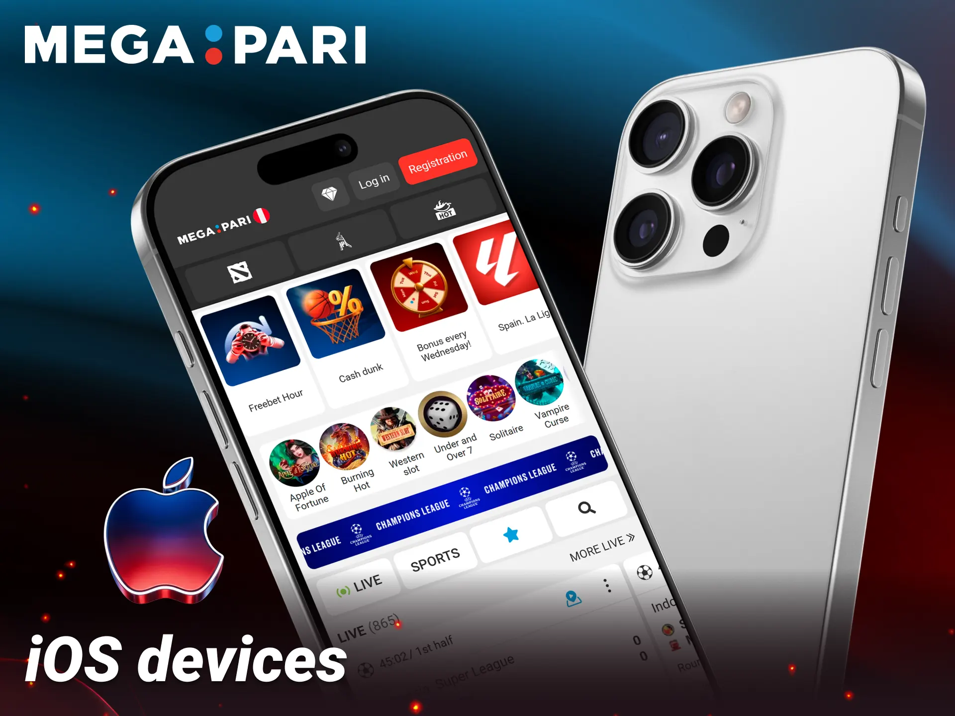 Verify if your iPhone is compatible with the mobile Megapari app.
