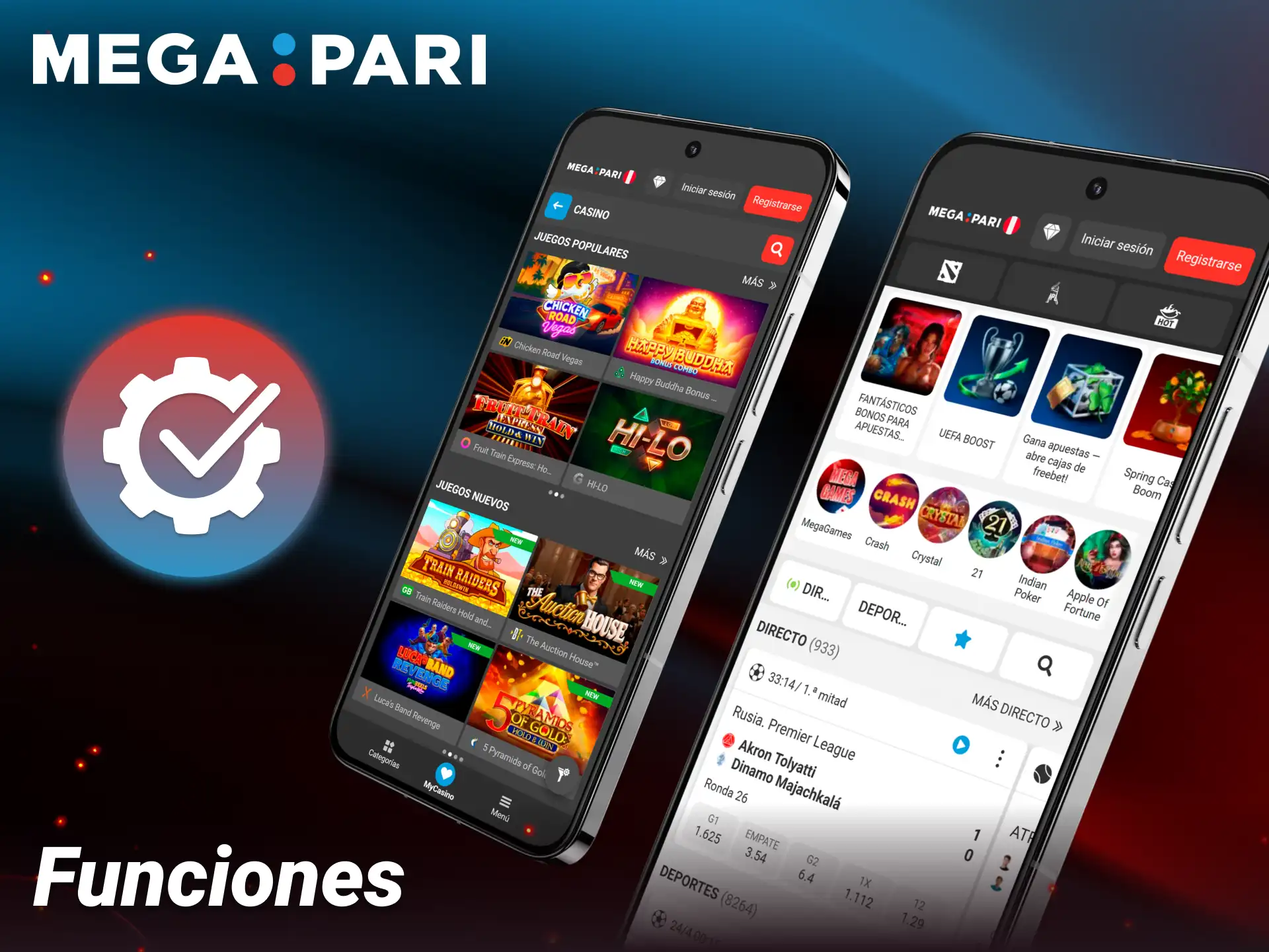 Explora las mejores herramientas móviles disponibles en la app de Megapari.