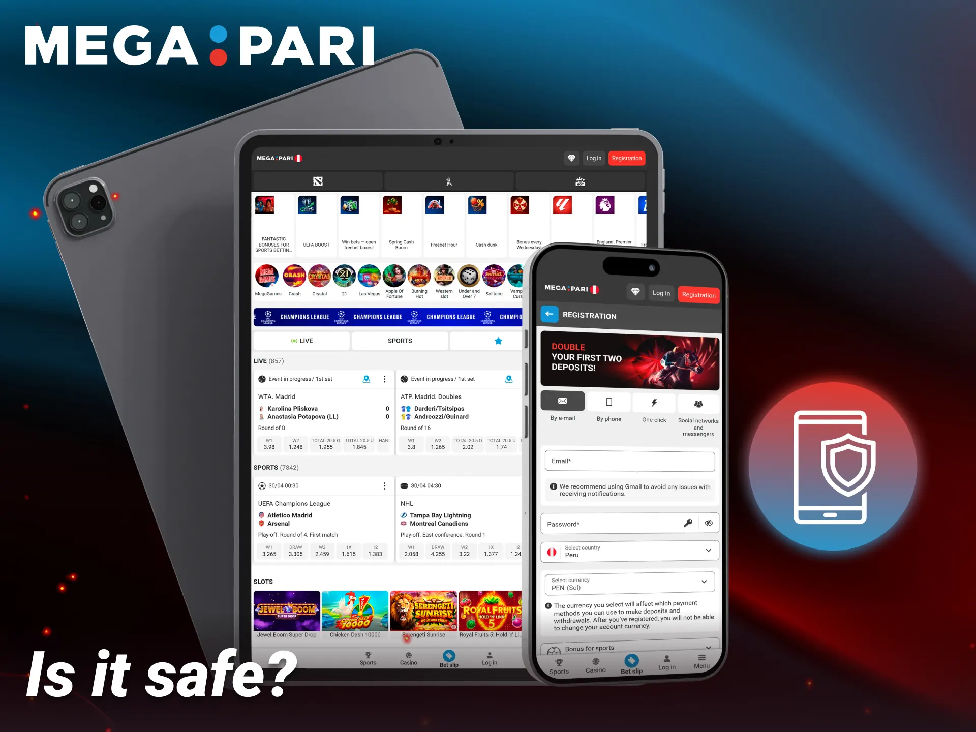Learn about safety guarantees when downloading the official Megapari APK file.