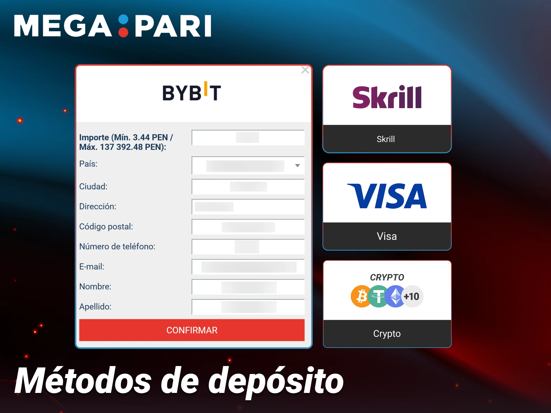 Conoce los sistemas de depósito más utilizados para recargar en Megapari.