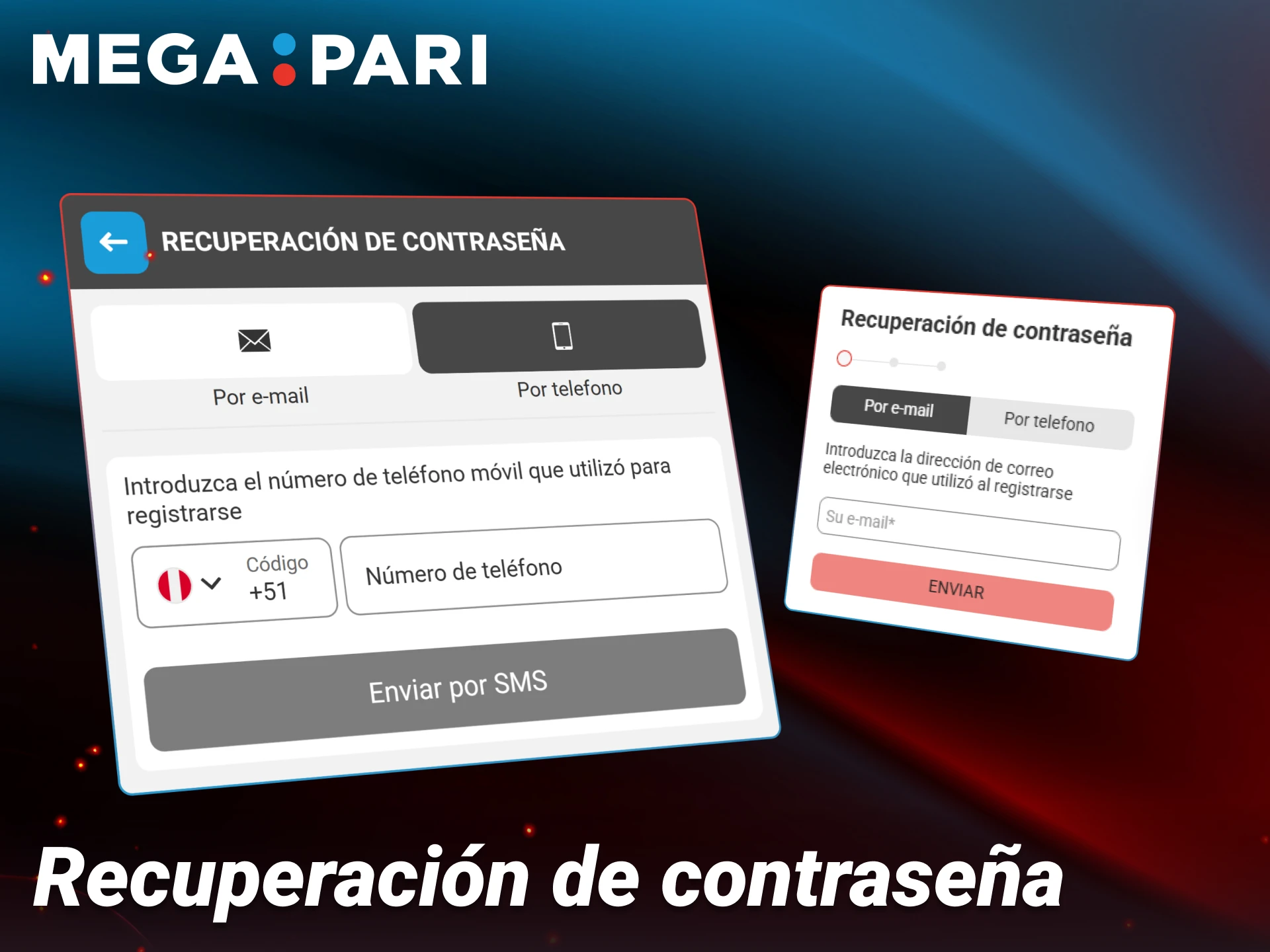 Restablece tu contraseña olvidada para recuperar tu acceso a Megapari.
